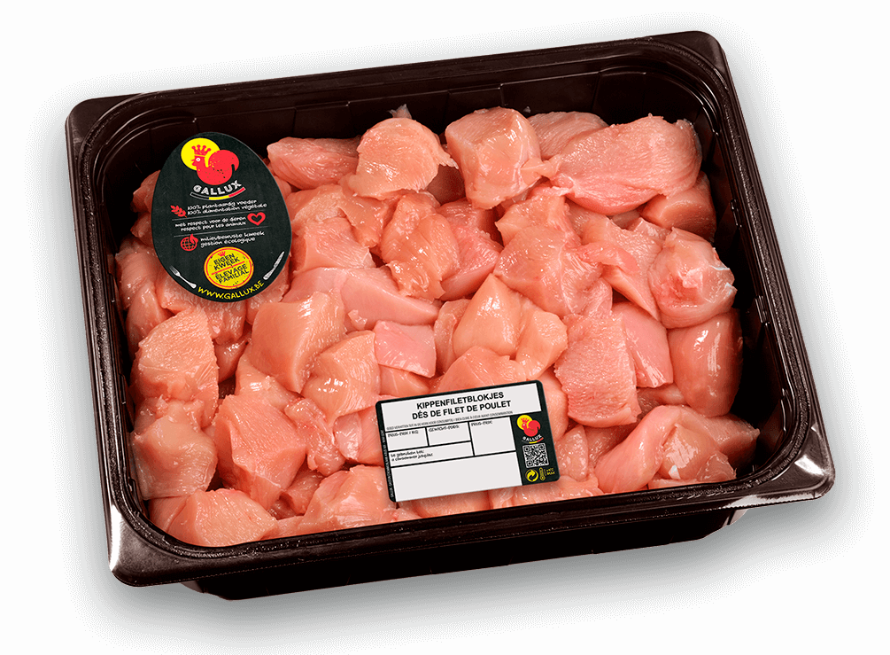 Gallux Professional Dés de filet de poulet