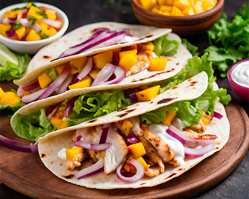 Kiptaco’s met mangosalsa